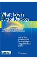 What's New in Surgical Oncology