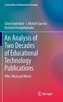 Analysis of Two Decades of Educational Technology Publications