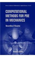 Computational Methods For Pde In Mechanics (With Cd-rom)