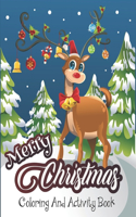 Merry Christmas Coloring And Activity Book