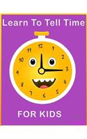 Learn To Tell Time For Kids