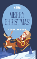 Kids Merry Christmas Coloring Book