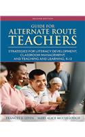 Guide for Alternate Route Teachers