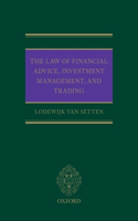 Law of Financial Advice, Investment Management, and Trading