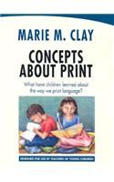 Concepts About Print: What Have Children Learned About the Way We Print Language?