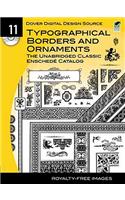 Dover Digital Design Source #11: The Unabridged Classic Enschede Catalog