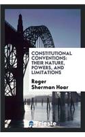 Constitutional Conventions