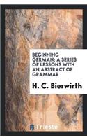 Beginning German