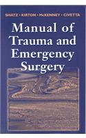 Manual of Trauma and Emergency Surgery