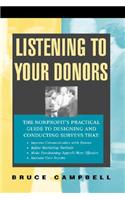 Listening to Your Donors