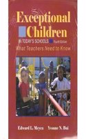 Exceptional Children in Todays Schools, 3rd edition