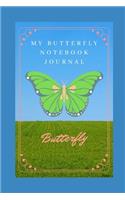 My Butterfly Notebook Journal (Lined Pages)