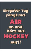 Ein guter Tag fängt mit Air hockey an