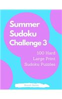 Summer Sudoku Challenge 3