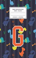 Primary Composition Notebook Grades K-2 Story Journal G