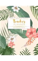 Teacher Planner Pretty Simple 2019-2020: Weekly and Monthly Teacher Planner Academic Year Lesson Plan and Record Book (July 2019 through June 2020)