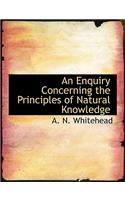 An Enquiry Concerning the Principles of Natural Knowledge