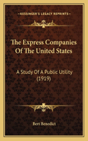 Express Companies Of The United States