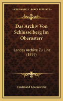 Archiv Von Schlusselberg Im Oberosterr