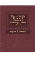 Studies in the Theory of Descent