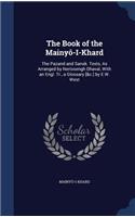Book of the Mainyô-I-Khard