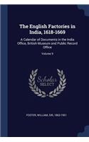 English Factories in India, 1618-1669