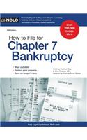 How to File for Chapter 7 Bankruptcy