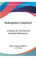 Redemption Completed
