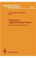 Progress in Approximation Theory: An International Perspective