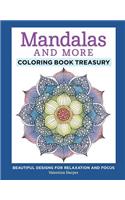 Mandalas and More Coloring Book Treasury