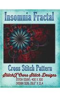 Insomnia Fractal Cross Stitch Pattern