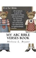 My ABC Bible Verses book