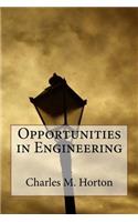 Opportunities in Engineering