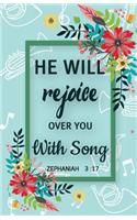 He will rejoice over you BIBLE 3