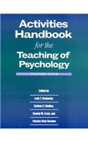 Activities Handbook for the Teaching of Psychology