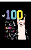 100 Days of School: Journal / Notebook / Diary Gift - 6"x9" - 120 pages - White Lined Paper - Matte Cover