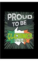 Proud to be cleaner citizen: Notebook - Journal - Diary - 110 Lined pages - 6 x 9 in - 15.24 x 22.86 cm - Doodle Book - Funny Great Gift