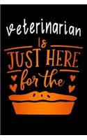 Veterinarian is just here for the