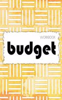 Budget Workbook: 12 Month Budget Planner Book, Financial Planning Journal, Monthly Expense Tracker and Organizer Bill Tracker, Expense Tracker, Home Budget book (Yel