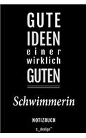 Notizbuch für Schwimmer / Schwimmerin