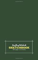 AmyTmy Notebook - Sketchbook - 400 pages - 5 x 8 inch - Matte Cover