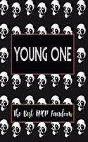 YOUNG ONE The Best KPOP Fandom: Best KPOP Gift Fans Cute Panda Monthly Planner 8"x10" Book 110 Pages Book