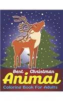 Best Christmas Animal Coloring Book for Adults