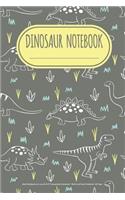 Dinosaur Notebook: Blank Notebook and Journal 6"x9" (Composition Notebook) - Wided and Ruled Notebook 120 Pages: Notebook For Kids(3 Notebook for Kids)