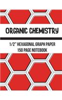 Organic Chemistry Hexagonal Graph Paper Notebook