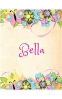 Bella: Personalized Name Journal Composition Notebook