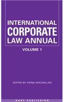 International Corporate Law - Volume 1