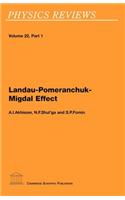 Landau-Pomeranchuk-Migdal Effect