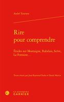 Rire Pour Comprendre