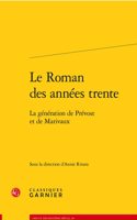 Le Roman Des Annees Trente